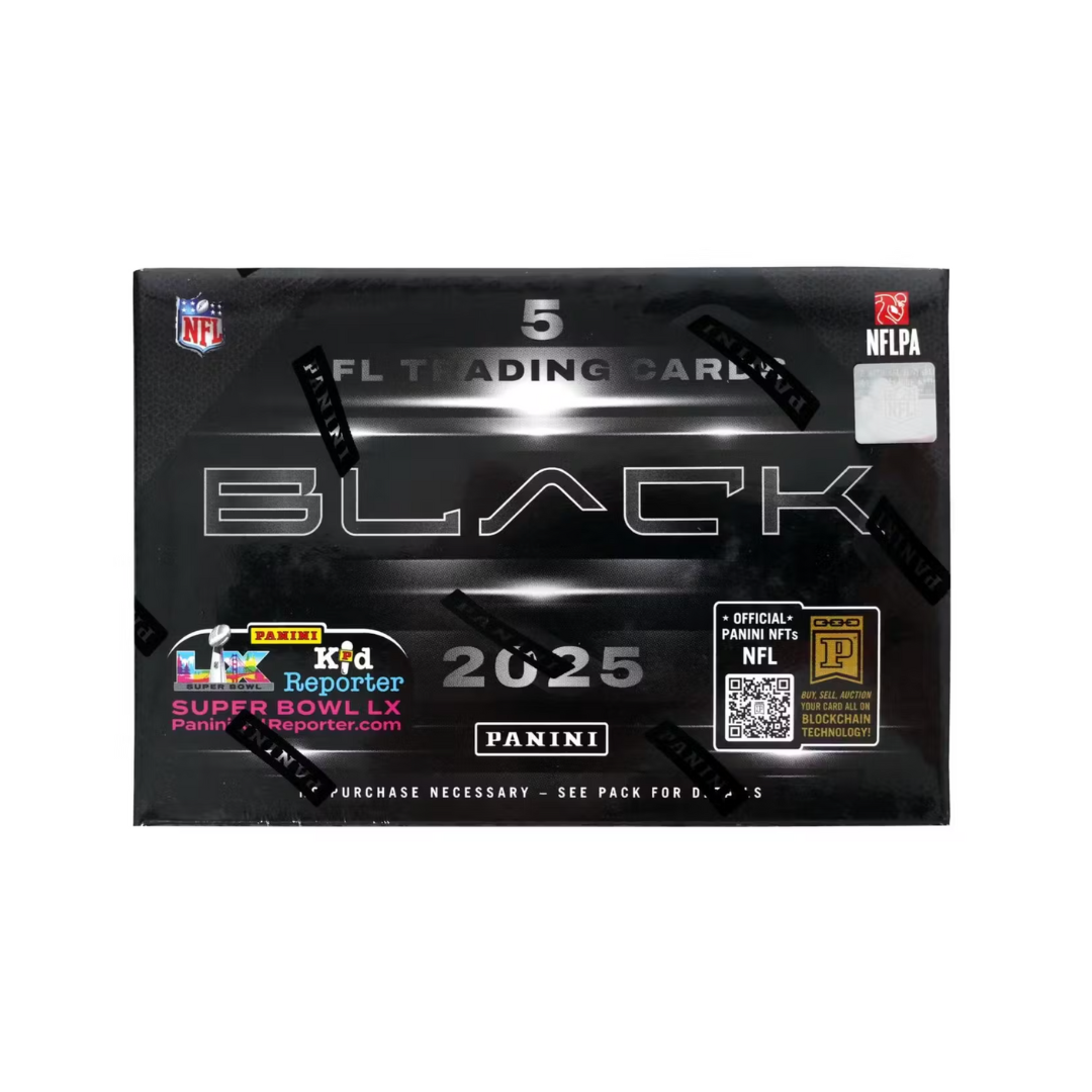 2025 Panini Black Football Hobby Box